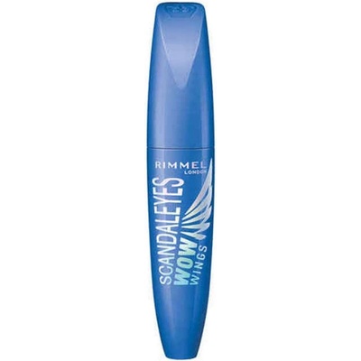 Rimmel ScandalEyes WOW Wings voděodolná řasenka pro objem a natočení řas Black 12 ml