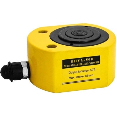 Hydraulický válec nízký teleskopický, extra nosnost 50 tun - HHYG-50D