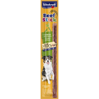 Vitakraft Dog poch. Beef Stick zelenina 12 g