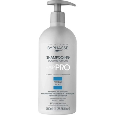 BYPHASSE Hair Pro šampon pro kudrnaté a vlnité vlasy 750 ml