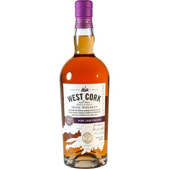 West Cork Port Cask Finish - малцово ирландско уиски 700ml 700ml