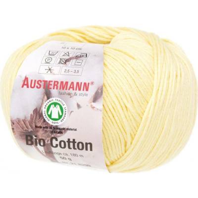 Pletací příze Austermann Bio Cotton Barva: 12 MIMOSE