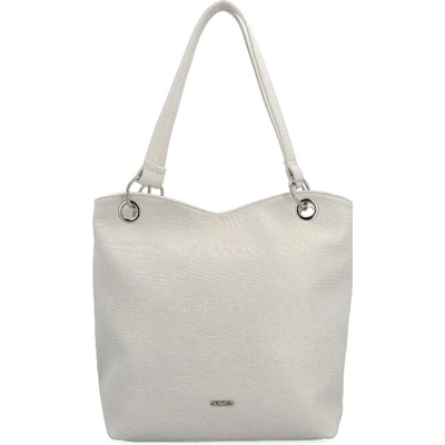 Carmelo shopper dámská kabelka krémová 4604 cream