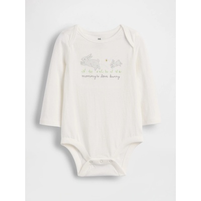 GAP Baby body Biela