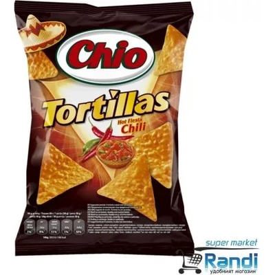 Chio Чио чипс Tortlla Chilli Hot Chili 110гр