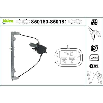 Zvedací zařízení oken VALEO 850181