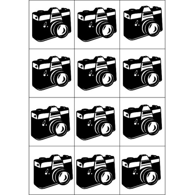 Impar Prošívaná deka oboustranný fototisk šablona z 12 fotek 200x140