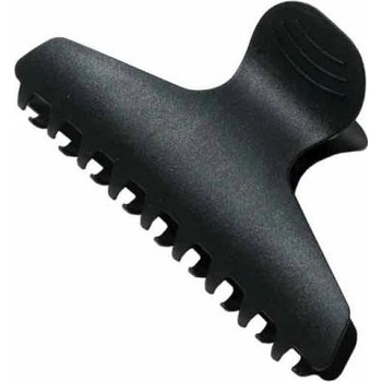 Skřipce do vlasů Duko 2208 10 cm plastové, černé, 4 ks