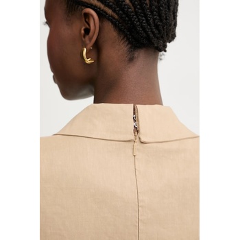 PINKO рокля с лен (106499.A34I)