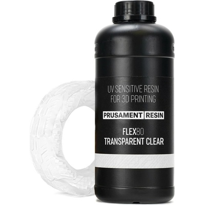 Prusament Resin Flex80 Transparent Clear