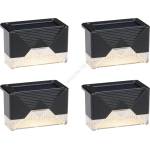 Grundig - Комплект 4x LED соларни стенни лампи LED/1, 2V 600 mAh IP44 (P6276)