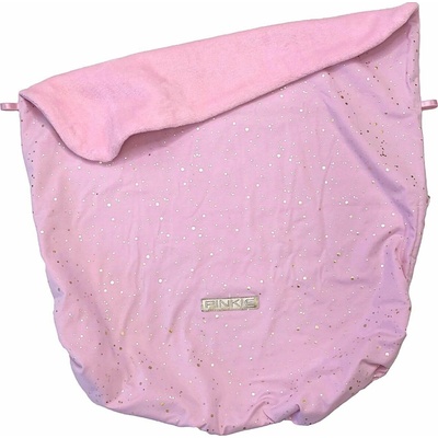 Pinkie deka so sťahovaním Shine Gold Pink