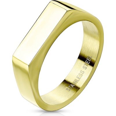 Steel Edge dámsky pečatný prsteň SERM7686G
