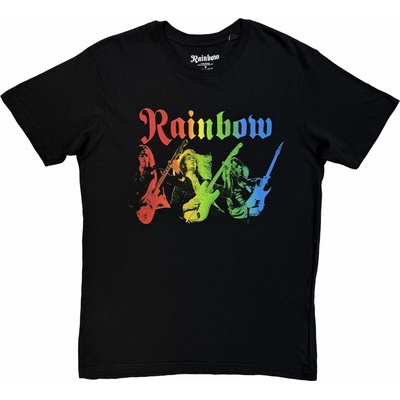 Rainbow tričko Three Richies čierne