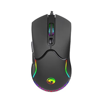 Marvo Myš M359, 3200DPI, optika, 7tl., 1 kolečko, drátová USB, černá, herní