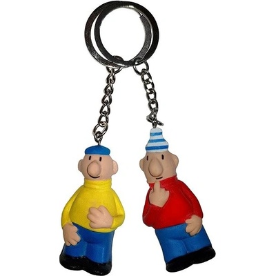 Prívesok na kľúče Pat žltý Pat a Mat