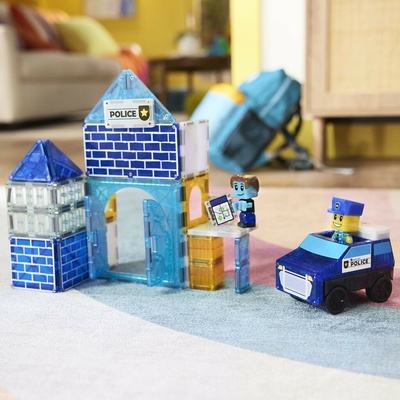 Magna-Tiles Police Station 35 ks