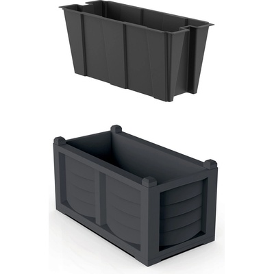 Bama Arredo 31966 truhlík 80 x 42,5 x 42 antracit