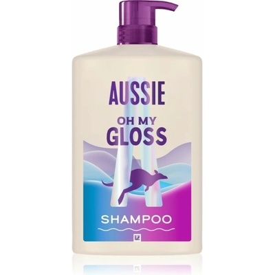 Aussie Oh My Gloss Shampoo šampon pro lesk a hebkost vlasů 1000 ml