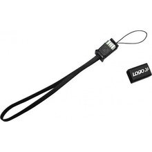 Logo 33628 USB (2.0), USB A M- USB micro M, 0.3m, černý
