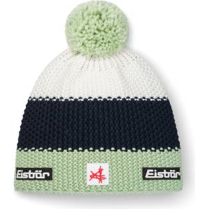 Eisbär Зимна шапка (beanie) Eisbär Star Pompon Ski Austria Beanie - Arctic Basil / Nacht / White - размер One Size (904-5502-0811)