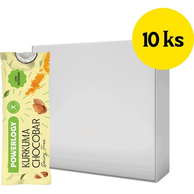 Powerlogy Chocobar Kurkuma 10 x 50 g
