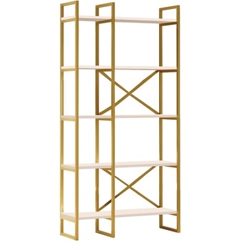 ASIR GROUP Бял/златен рафт 87, 5x175 cm Monica - Kalune Design (956LCS1425)