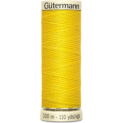 177 Univerzální šicí nit Gütermann 100% PES, žlutá
