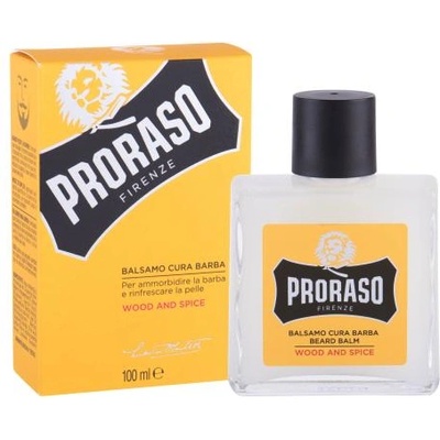 PRORASO Wood & Spice Beard Balm балсам за брада с дървесно-пикантен аромат 100 ml