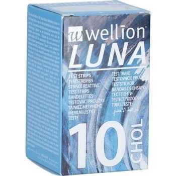 Wellion Luna CHOL testovacie prúžky k prístroju 10 ks