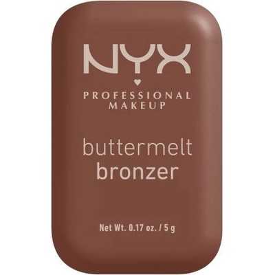 NYX Professional Makeup Buttermelt Bronzer vysoko pigmentovaný a dlhotrvajúci bronzer 06 do butta 5 g