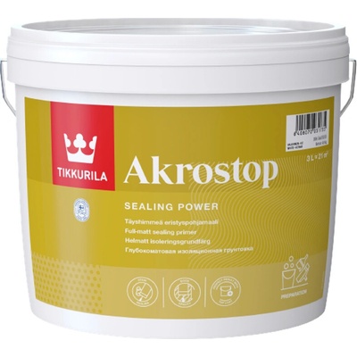 Tikkurila Deco AKROSTOP Tesniaci základný náter 3 L
