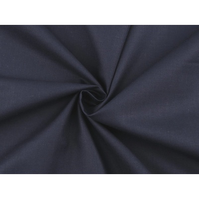 Prima-obchod Bavlněná látka / plátno jednobarevná šíře 220 cm, barva (32) modrá pařížská