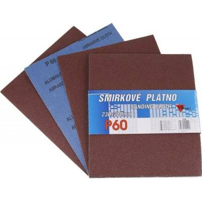 Smirkové plátno 230x280mm P60 10ks Levior