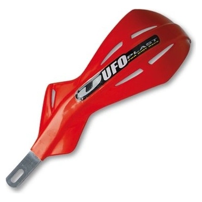 UFO kryty páček ALU barva červená (s upevněním 22mm) -