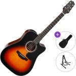 Takamine GD30CE Standard SET Brown Sunburst Електро-акустична китара Дреднаут