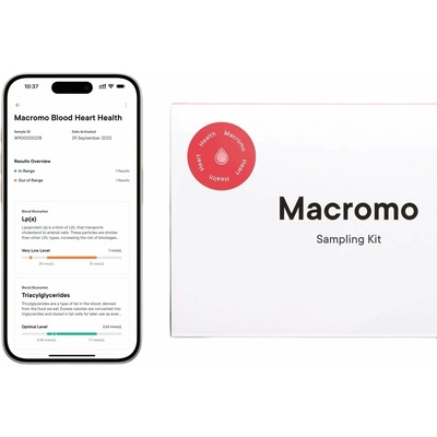 Macromo Domáci Krvný test – Zdravie Srdca