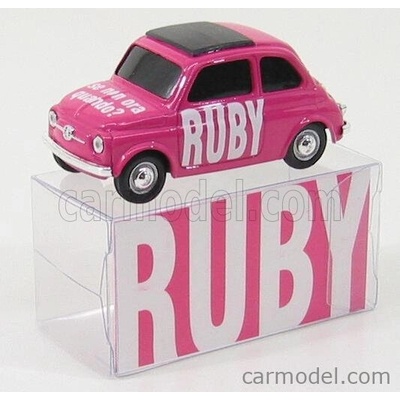 Brumm Fiat 500 Ruby Se Non Ora Quando? Pink 1:43