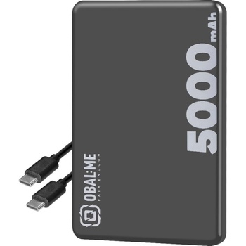 OBAL:ME Външна батерия Obal-ME MagNetix, 5000mAh, черен (OMPWBMS5K)