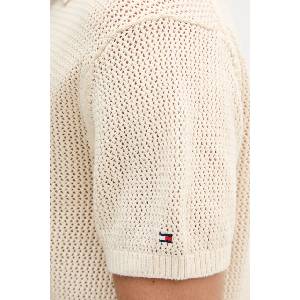 Tommy Hilfiger тениска тип пулове с яка мъжка от памук SUMMER (MW0MW42784)