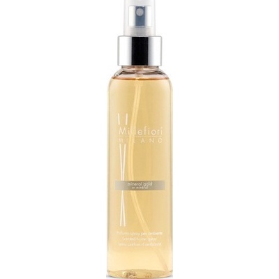 Millefiori Milano Natural Mineral Gold Minerálna zlato Bytový sprej 150 ml