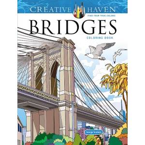 Creative Haven Bridges Coloring Book (ISBN: 9780486855813)