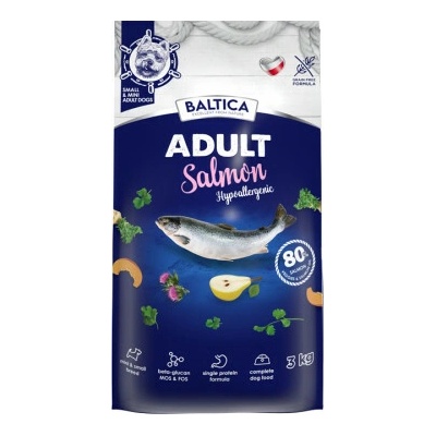 Baltica Excellent Hypoallergenic Adult Small breeds Salmon 3 kg