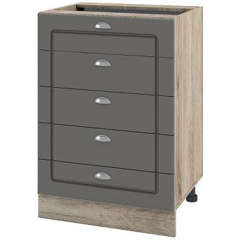 ИРИМ Долен кухненски шкаф Сити АРФ-Цимент мат-06-29 60 см