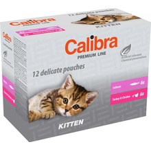 Calibra Cat Kitten Turkey & Chicken 12 x 100 g