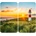 Maximex Капаци за печка в комплект от 2 броя от закалено стъкло 52x30 cm Lighthouse - Maximex (2521529500)