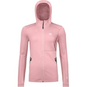 Ortovox Дамско вълнено яке Ortovox Women's Fleece Hoody Fleece jacket - Dawn Rose (105-3336-1614)