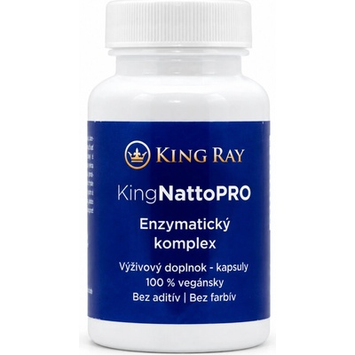 KINGnattoPRO enzymatický komplex 60 kapsúl