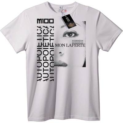 NOONEBRAND Тениска Autopoietica Изкуство - L, White