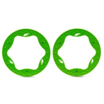 Traxxas beadlock пръстен 3.5" преден зелен (2)